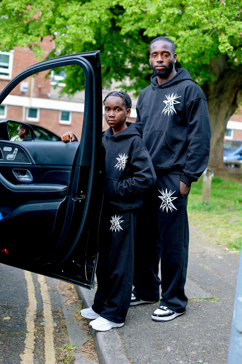 Adults SP Black Oversized Tracksuit